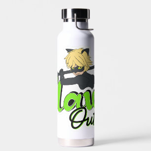 Cat Noir   Claws Out! Water Bottle