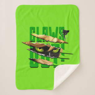 Cat Noir & Plagg   Claws Out Sherpa Blanket