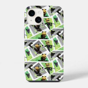 Cat Noir & Plagg Pattern iPhone 14 Case