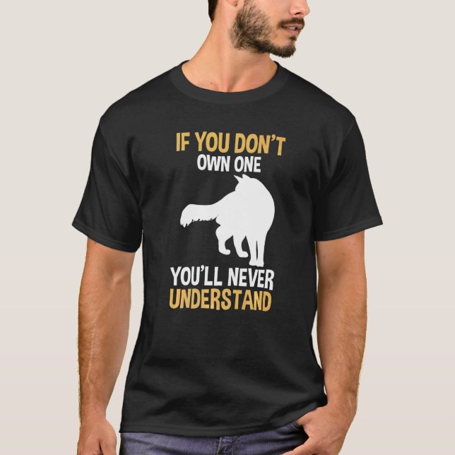 Cat Norwegian Forest  7 T-Shirt (Front)