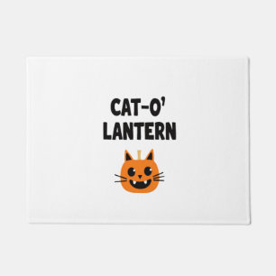 Cat-O'-Lantern 3 Doormat