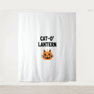 Cat-O'-Lantern 3 Tapestry