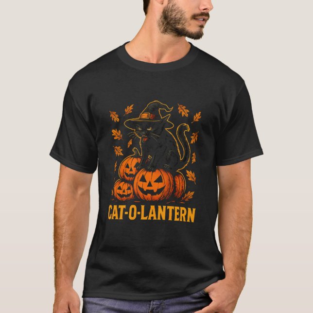 CAT-O-LANTERN T-Shirt (Front)