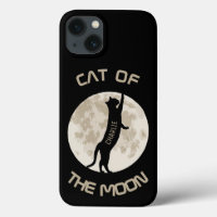 Cat Of The Moon Personalise name