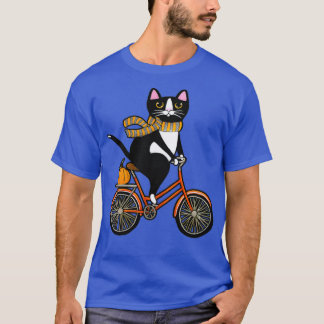 Cat on a Bicycle  T-Shirt