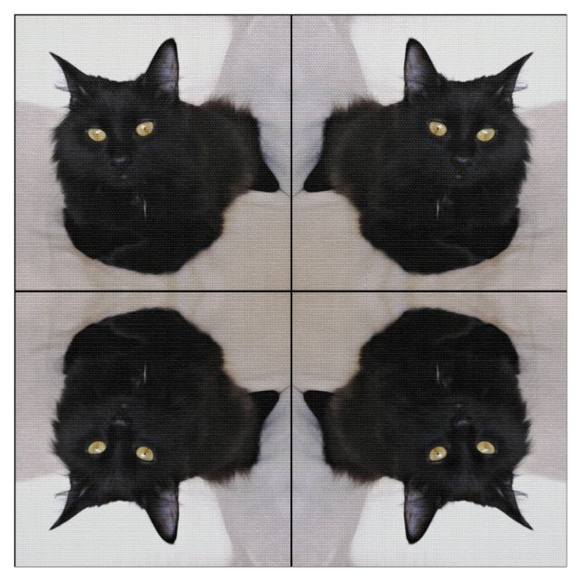 Cat on Couch Fabric (Swatch)