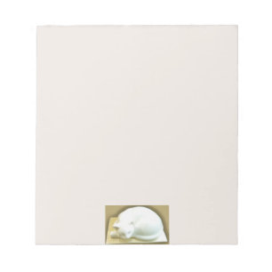 Cat On Gold Box II Notepad