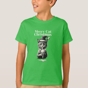 Cat on the grass. T-Shirt