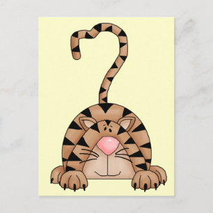 Cat On The Prey Postcard