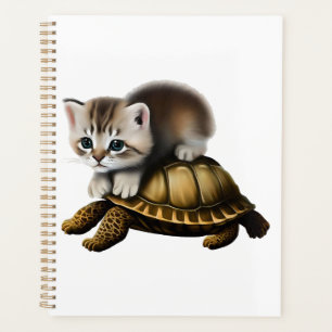 Cat on turtle Copy Copy Planner