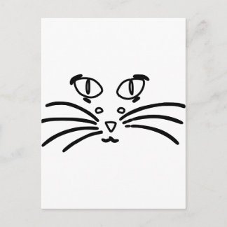 Cat or Mouse Optical Illusion Postcard