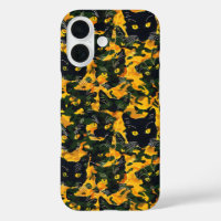 Cat Orange Pattern