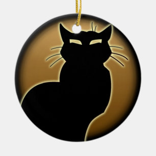 Cat Ornament Personalised Cat Decoration Gift
