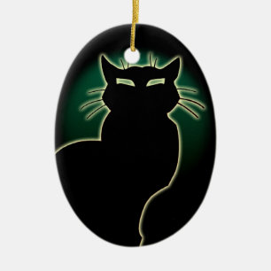Cat Ornament Personalised Cat Decoration Gift