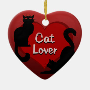 Cat Ornament Personalised Cat Decoration Gift