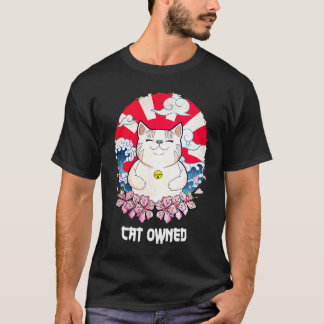 Cat Owned Friends Cat  Buddy Kitten Cat Mum T-Shirt