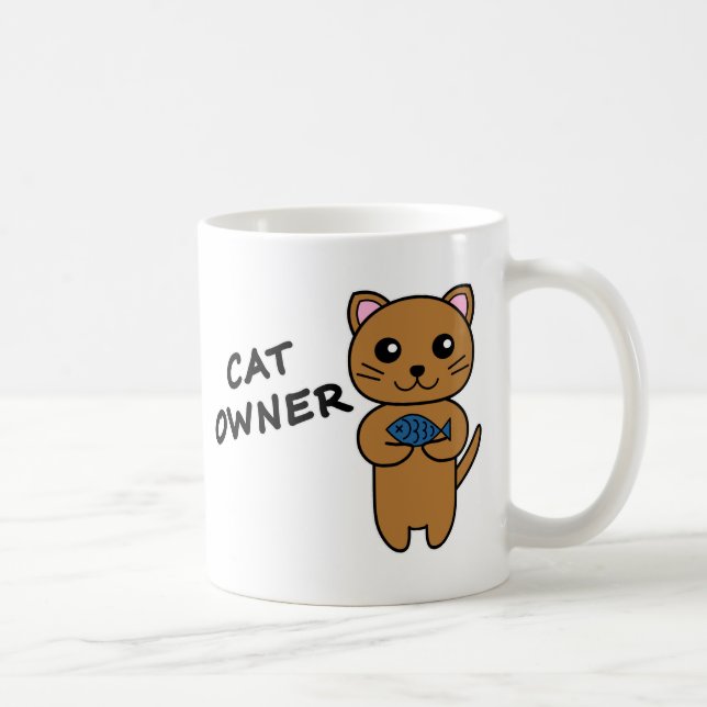 CAT OWNER Coffee Mug (Right)