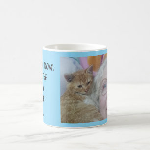Cat & Owner Photo Name , Customisable Coffee Mug