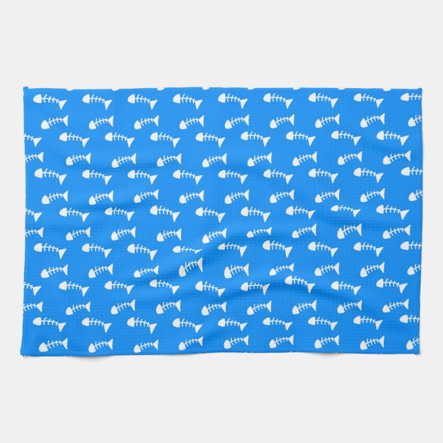 Cat Painting Tea Towel (Horizontal)