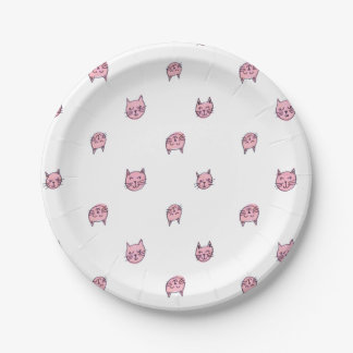 Cat Paper Plates