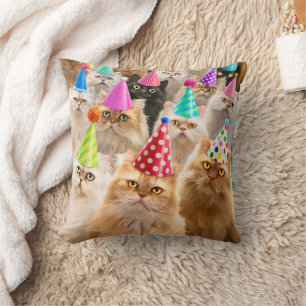 Cat Party Cushion