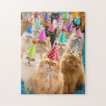 Cat Party Jigsaw Puzzle<br><div class="desc">Drop the cake. | Avanti,  the Global Humour Brand™ has been entertaining the world with its Feel Good Funny greeting cards for over 40 years. Our characters live life to the fullest and celebrate the humour in everyday life.</div>