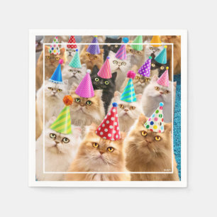 Cat Party Napkin
