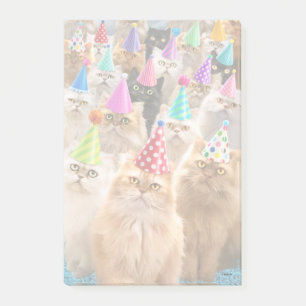 Cat Party Post-it Notes