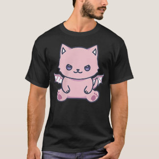 Cat Pastel Goth Cute Kawaii Aesthetic Lover Owner T-Shirt