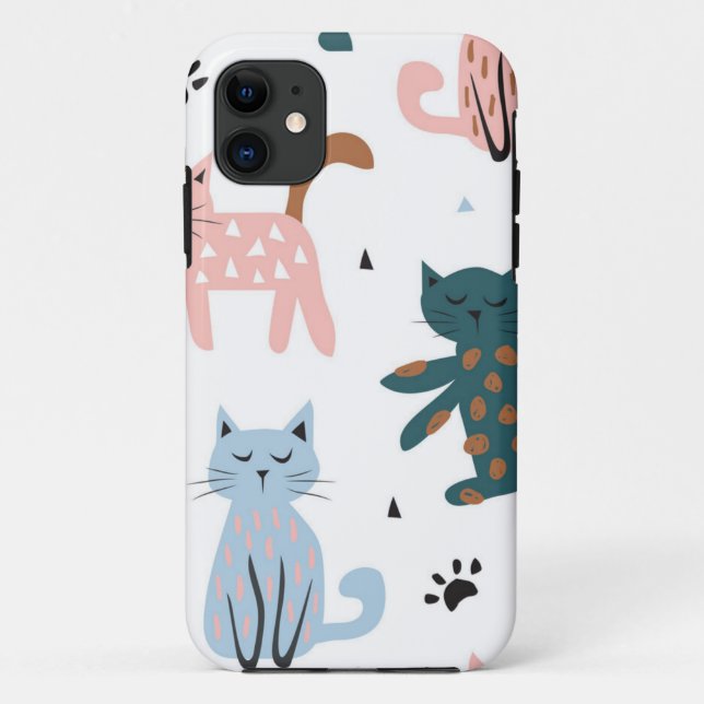 Cat pattern Case-Mate iPhone case (Back)