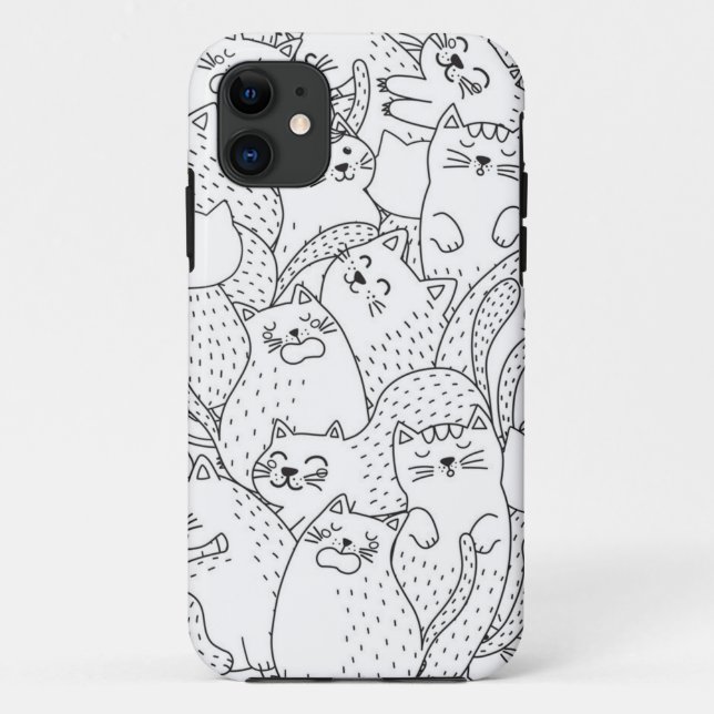 Cat pattern Case-Mate iPhone case (Back)