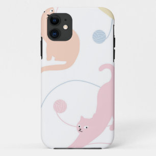 Cat pattern iPhone 11 case