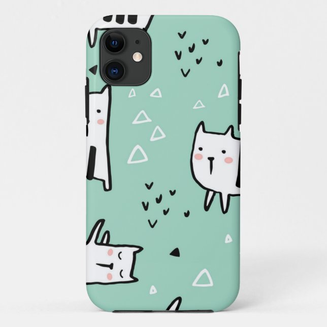 Cat pattern Case-Mate iPhone case (Back)