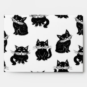 Cat pattern envelope