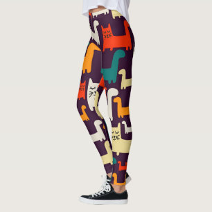 Cat  Pattern Leggings