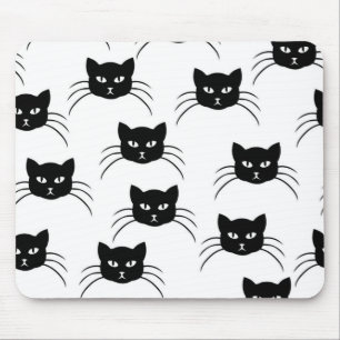 Cat pattern mouse pad