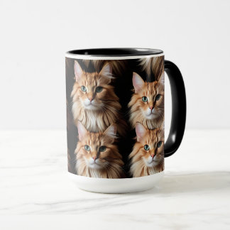Cat Pattern Mug