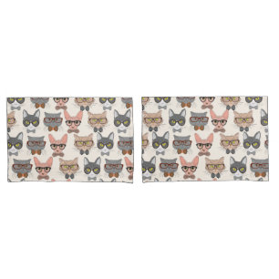 Cat Pattern Pillowcase