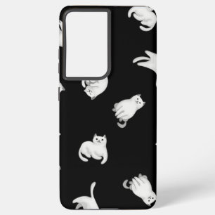 Cat pattern samsung galaxy case