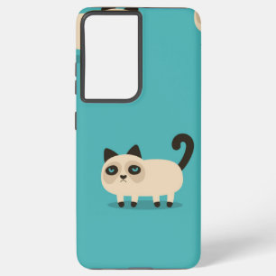 Cat pattern samsung galaxy case