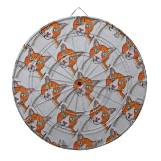 Cat patterned Dartboard
