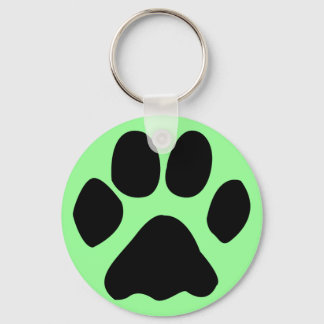 cat paw keychain