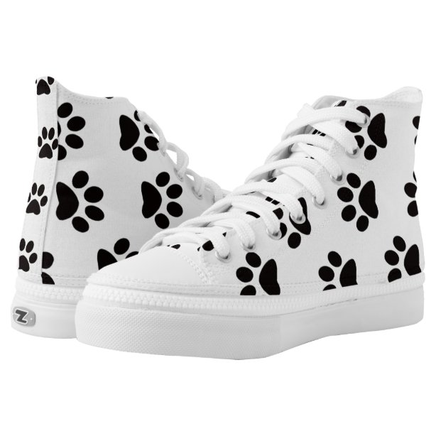 paw print shoe