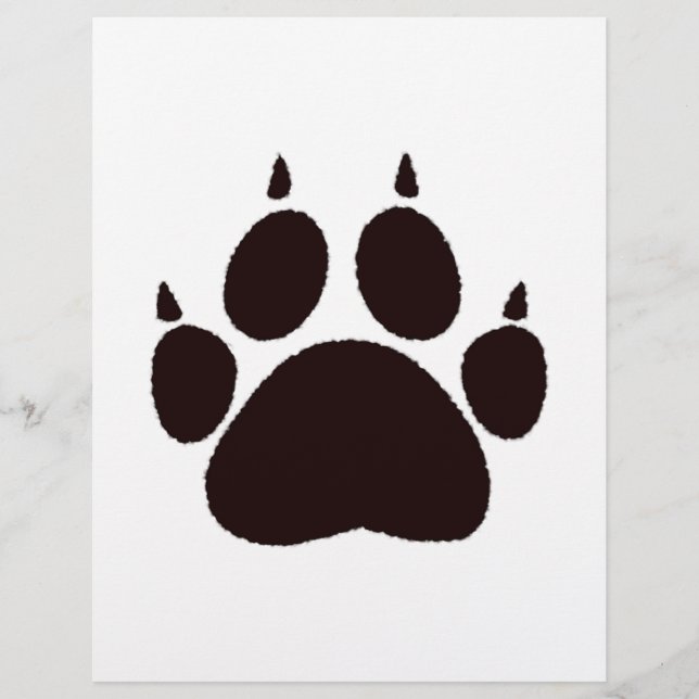 Cat Paw Prints (Front)