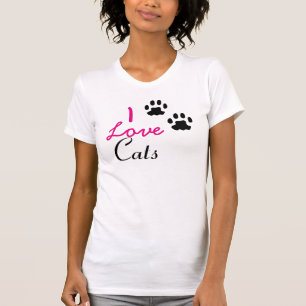 Cat Paws Apparel Fine Jersey T-Shirt