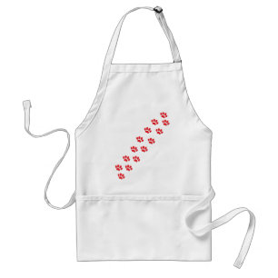 Cat Paws Feet Standard Apron