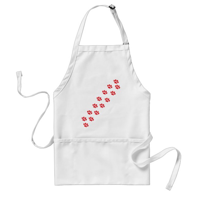 Cat Paws Feet Standard Apron (Front)