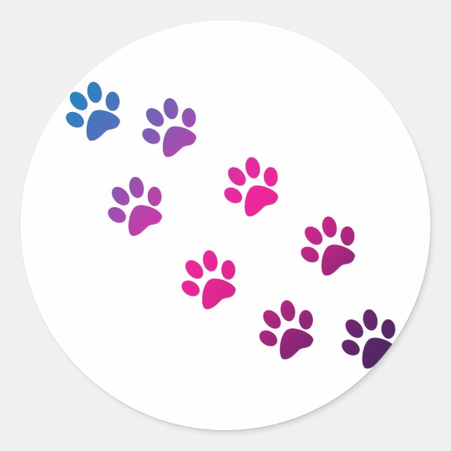 Cat Paws Sticker (Front)