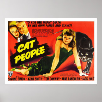 Cat People 1942 2 Poster