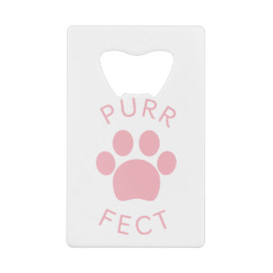 Cat Perfect Pink Purr Paw Print